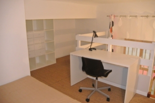Studio meublé de 19 m² (loi carrez 26 m²)