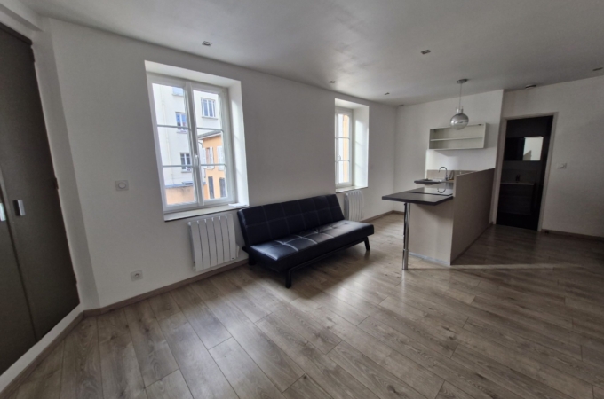 Studio rénové centre-ville de Vienne